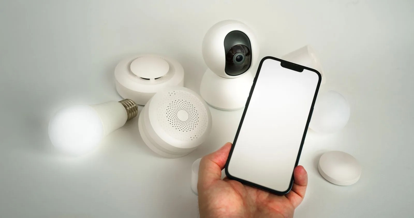 Smart-Home-Installation für Sicherheitsfunktionen